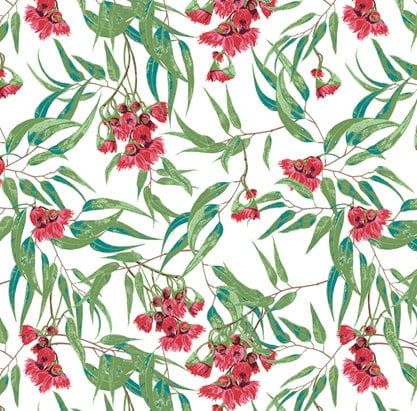 Blooming Eucalyptus by Katarina Roccella from Boscage Collection for Art Gallery Fabrics - 100% High Quality Quilt Shop Cotton