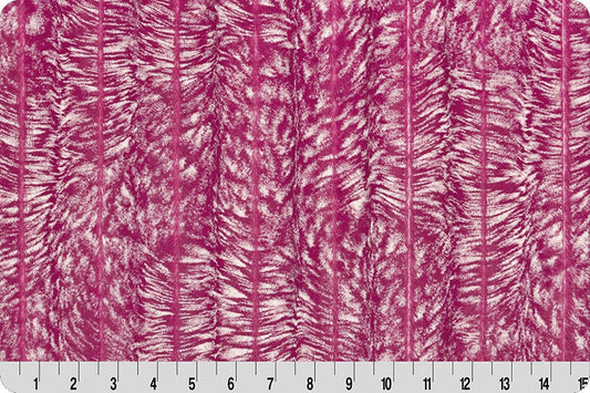 Minky - DISCONTINUED-Luxe Cuddle Hawk CLARET From Shannon Fabrics