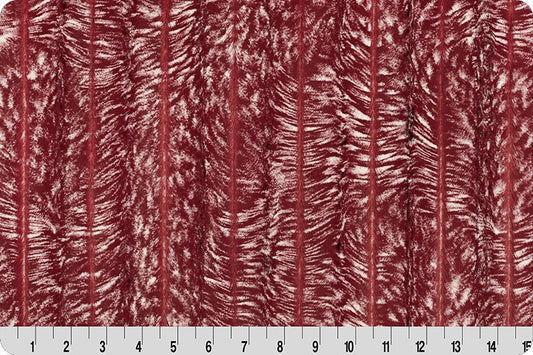 Minky - DISCONTINUED-Luxe Cuddle Hawk MERLOT From Shannon Fabrics