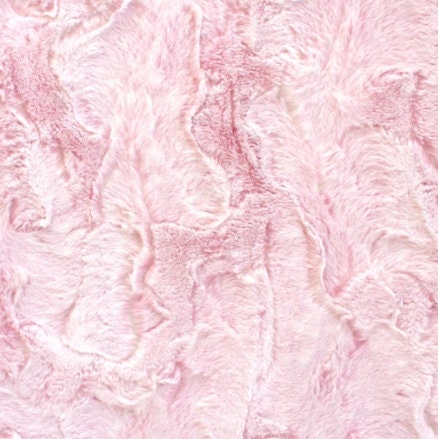 Minky- Luxe Cuddle Dusted Doe Snuggle Luxury Frosted ROSEWATER from EZ Fabrics
