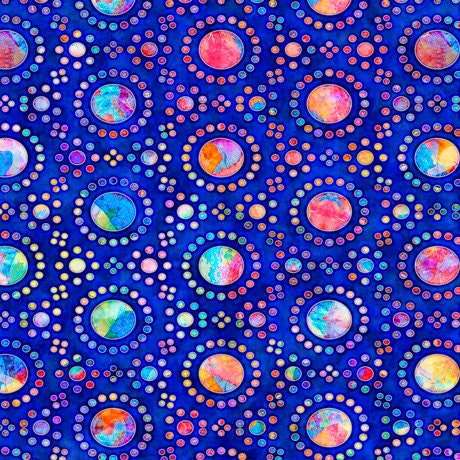 Bright & Colorful Cool SUPER Fat Quarter BUNDLE SET from Brilliance Collection by Quilting Treasure - 26 Fabrics