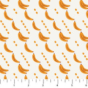 Bananas from Figo Fabric's More Pie? Collection by Dana Willard BY THE YARD - 100% High Quality Cotton