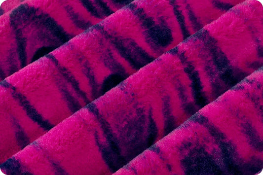 Minky -Discontinued- Luxe Cuddle Seal Milky Way CLARET From Shannon Fabrics