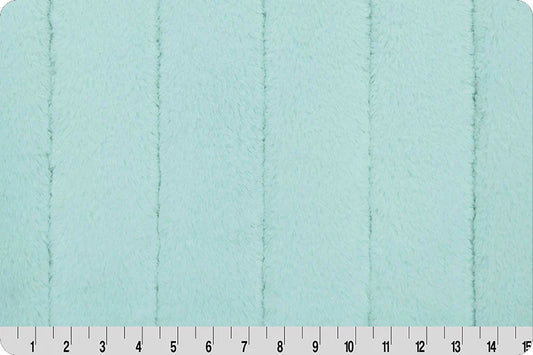 Minky - Discontinued- Luxe Cuddle Mink COOL MINT From Shannon Fabrics