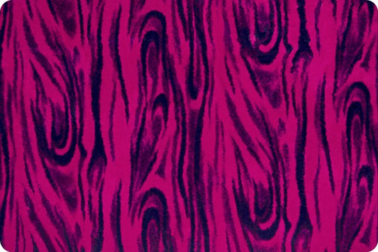 Minky -Discontinued- Luxe Cuddle Seal Milky Way CLARET From Shannon Fabrics