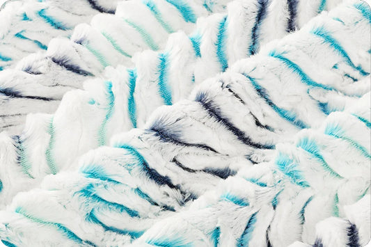 Minky - DISCONTINUED-Luxe Cuddle Prism SURF'S UP From Shannon Fabrics