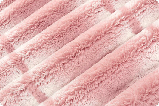 Minky - Luxe Cuddle Seal Mesa CRYSTAL PINK From Shannon Fabrics