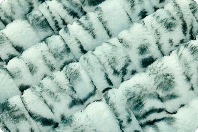 END OF BOLT 36' x 60" (1yd) Vienna Bengal Spruce Luxe Cuddle from Shannon Fabric's Minky Collection 15mm Pile