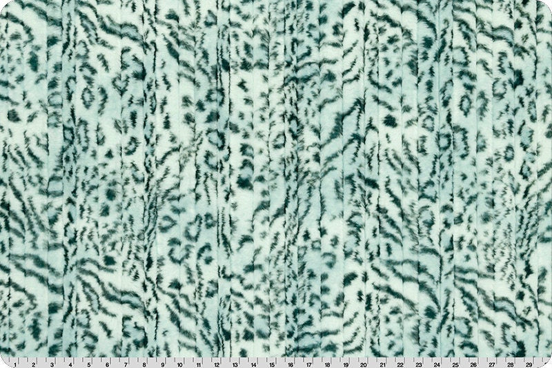 END OF BOLT 36' x 60" (1yd) Vienna Bengal Spruce Luxe Cuddle from Shannon Fabric's Minky Collection 15mm Pile