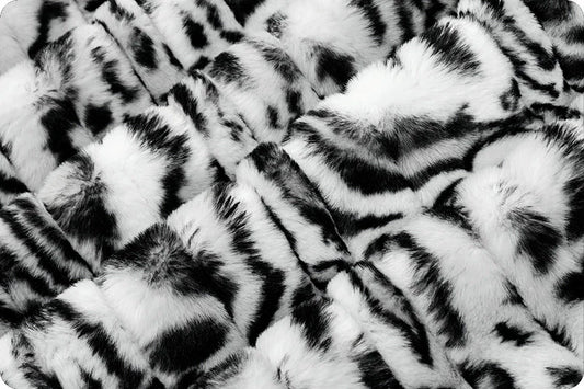 Minky - Luxe Cuddle Vienna Bengal BLACK from Shannon Fabrics