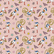 Minky -DISCONTINUED-Digital Cuddle- Wonder Woman Doodle in Pink from EZ Fabrics - 60" Wide