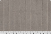 END OF BOLT 2yds (72" x 60") Luxe Cuddle® Mini Mink Channeled in Graphite from Shannon Fabric's Minky Collection - 15mm pile