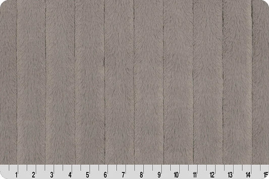 Minky - Discontinued- Luxe Cuddle Mini Mink GRAPHITE From Shannon Fabrics
