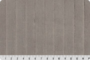 END OF BOLT 2yds (72" x 60") Luxe Cuddle® Mini Mink Channeled in Graphite from Shannon Fabric's Minky Collection - 15mm pile