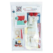 Kimberbell Red, White & Bloom Embellishment Kit
