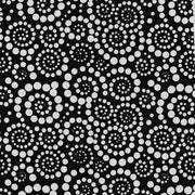BATIK FABRIC - Circle Swirl in Sable from Graphix Collection by Island Batiks BY THE YARD