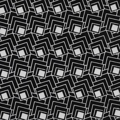 BATIK FABRIC - Box Shadows in White from Graphix Collection by Island Batiks BY THE YARD