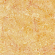 BATIK FABRIC - Cheerios in Pumpkin from Contempo Collection by Island Batiks