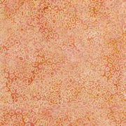 BATIK FABRIC - Cheerios in Nasturtium from Contempo Collection by Island Batiks BY THE YARD