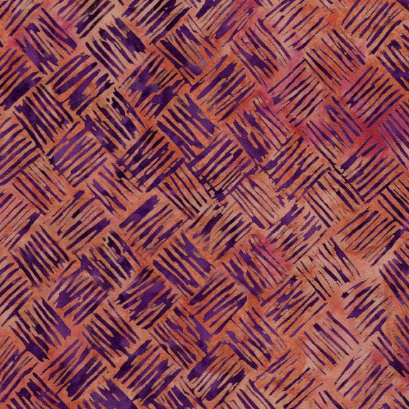 BATIK FABRIC - Brush Stroke Weave in Copper from Cascadia Collection by Island Batiks