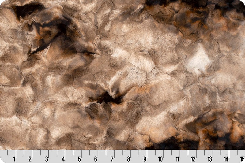 Luxe Cuddle® Galaxy in Simply Taupe MINKY Fabric From Shannon Fabrics