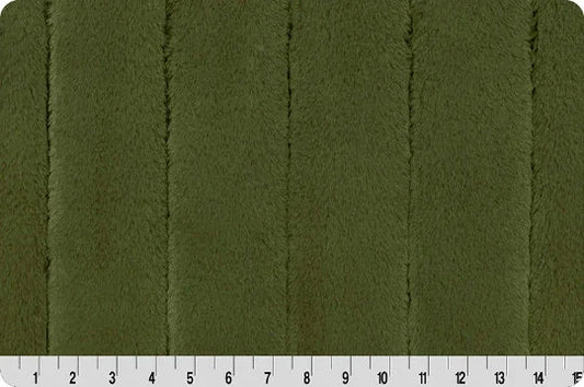 Minky - Discontinued- Luxe Cuddle Mink LODEN From Shannon Fabrics