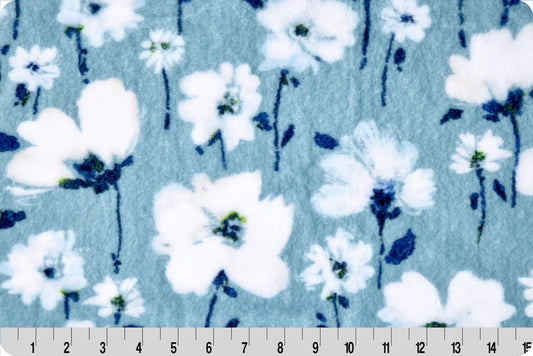 Minky - Discontinued- Luxe Cuddle Seal Amelia LIGHT SPRUCE From Shannon Fabrics