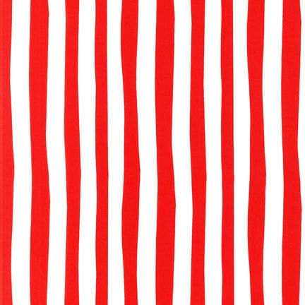 Dr Seuss Red & White Grinch Stripes from the Celebrate Seuss! Collection by Robert Kaufman - 100% Cotton