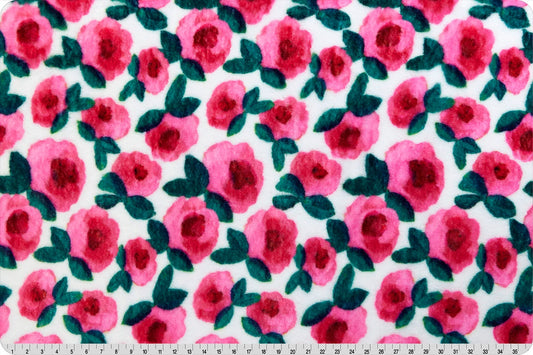 Minky - Discontinued- Luxe Cuddle Seal Kate FUCHSIA From Shannon Fabrics