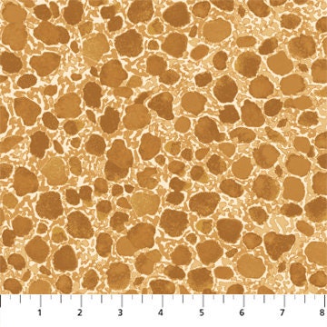 Baubles in Gold by Boccaccini Meadows from the Eden Collection for Figo Fabrics BY THE YARD - 100% Cotton Fabric