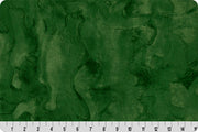 END OF BOLT (20" X 60" ) Evergreen Luxe Cuddle® Hide from Shannon Fabric's Minky Collection- 10mm Pile
