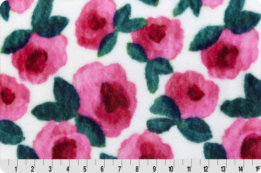 Minky - Discontinued- Luxe Cuddle Seal Kate FUCHSIA From Shannon Fabrics