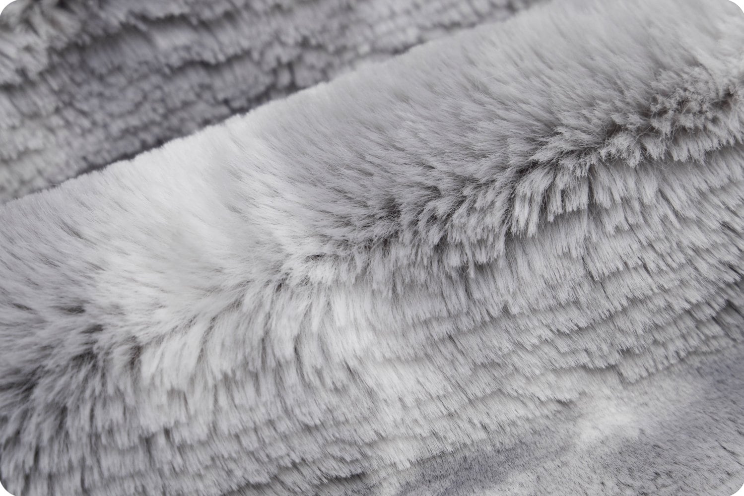 END OF BOLT - 46" X 60" - Luxe Cuddle® Bunny Fusion in Cloudy Minky Collection from Shannon Fabric - 20mm pile