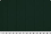 END OF BOLT - 33" X 60" - Luxe Cuddle® Sydney in Forest Green Plush Minky from Shannon Fabric- 15mm Pile