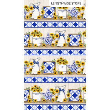 Autumn Gathering Border Stripe from Northcott's Autumn Gathering Collection - 100% Quilt Shop Quality Cotton