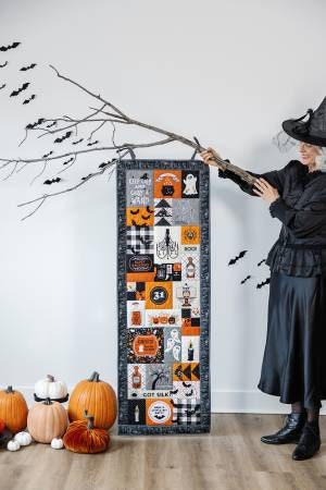 Embroidery CD - Kimberbell Pumpkins & Potions 20x60 - Ladder Quilt