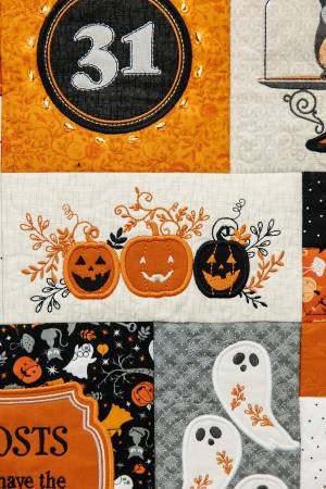 Embroidery CD - Kimberbell Pumpkins & Potions 20x60 - Ladder Quilt