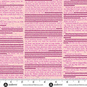 Redacted Redux in Flush from the Scrawl Collection by Giucy Giuce for Andover Fabrics BY THE YARD - 100% Cotton