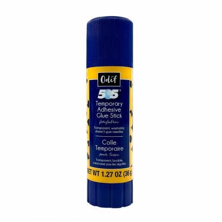 505 Temporary Adhesive Stick for Fabric - Blue for application, transparent after 15 seconds