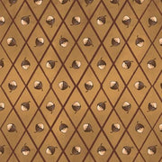 Acorn Diamond Grid in Brown from the A Pilgrim's Autumn Collection by ©Desiree’s Designs for Quilting Treasures Fabrics - 100% Cotton