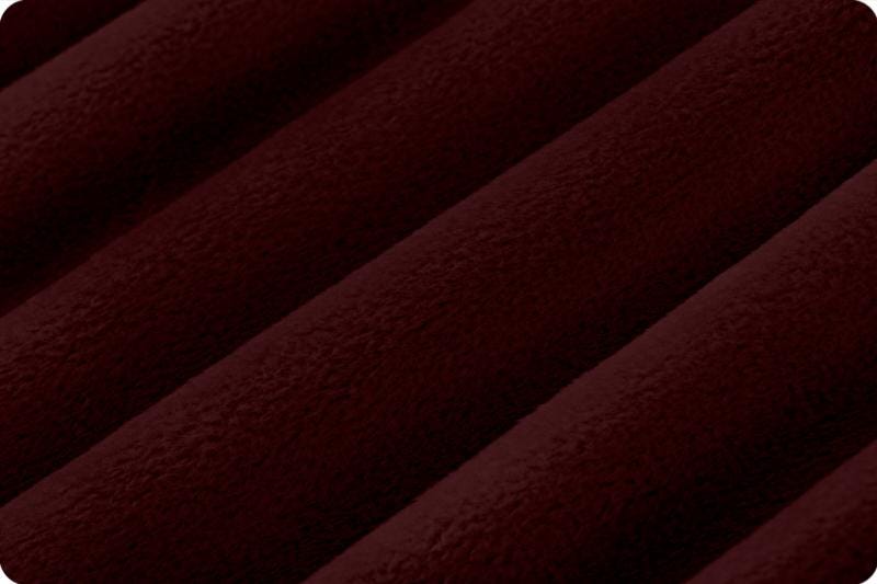 END OF BOLT (18" x 60") Black Cherry Cuddle Smooth Minky From Shannon Fabrics - Choose Your Cut