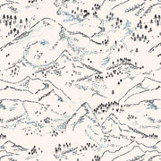 Arctic Winterscape from the Arctic Tale Capsule by Art Gallery Fabrics Studio - 100% Cotton