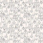 Cozy Bears from the Arctic Tale Capsule by Art Gallery Fabrics Studio - 100% Cotton