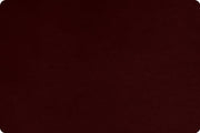 END OF BOLT (18" x 60") Black Cherry Cuddle Smooth Minky From Shannon Fabrics - Choose Your Cut