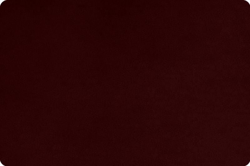 END OF BOLT (18" x 60") Black Cherry Cuddle Smooth Minky From Shannon Fabrics - Choose Your Cut