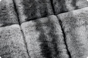 END OF BOLT 27" x 60" - Luxe Cuddle® Sydney Wave in Alloy from Shannon Fabrics- 15mm Pile