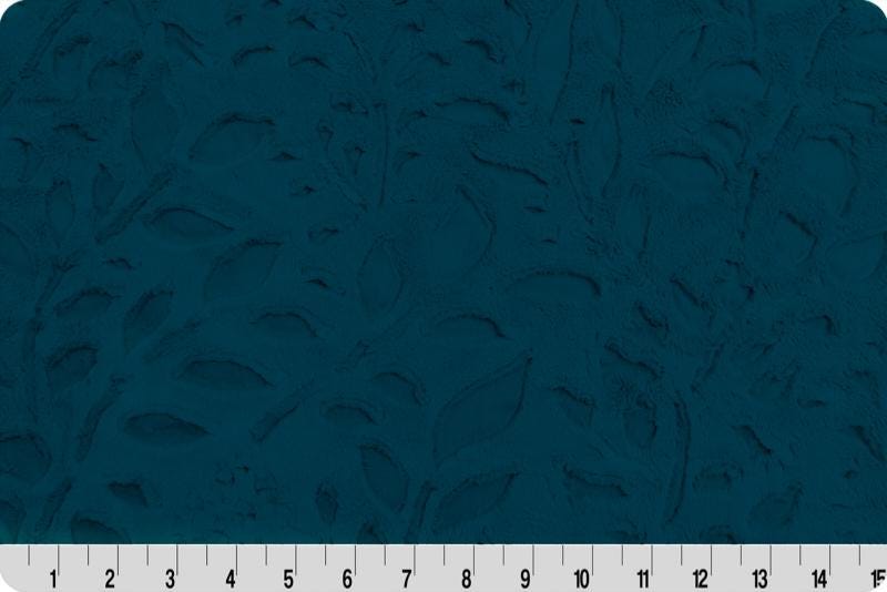 END of BOLT (28" X 60") Luxe Cuddle® Poppy in Bayou MINKY From Shannon Fabrics 10mm Pile