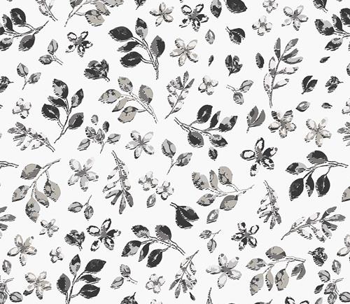 Botanical Imprint in Carbon from the Ink Perfect Carbon Edition Collection by Art Gallery Fabrics Studio - 100% Cotton