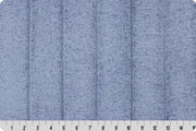 END OF BOLT 33" x 60"Luxe Cuddle® Iced Sydney in Navy from Shannon Fabric's Minky Collection -15mm Pile
