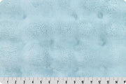 End of Bolt 25" x 60" Luxe Cuddle® Powderpuff in Raindrop Plush MINKY from Shannon Fabric- 10mm Pile